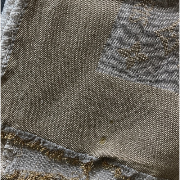 Louis Vuitton silk shawl scarf - Picture 6 of 8